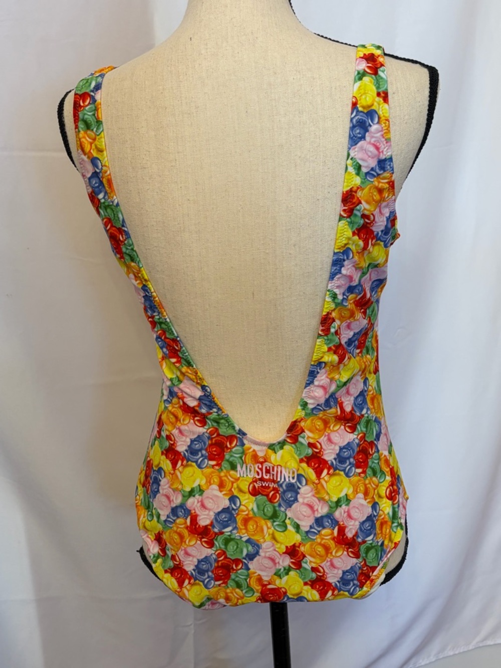 Moschino Multi-Color Floral Print One-Piece Swim - Picture 4 of 9